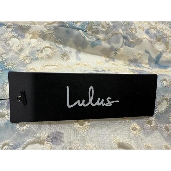 Lulus Positively Beloved Ivory Floral Embroidered Mini Skirt - XL - Picture 4 of 8